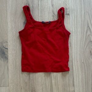 Brandy Melville Red Tank Top